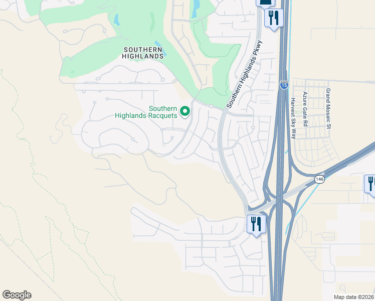 map of restaurants, bars, coffee shops, grocery stores, and more near 12296 Kings Eagle Street in Las Vegas