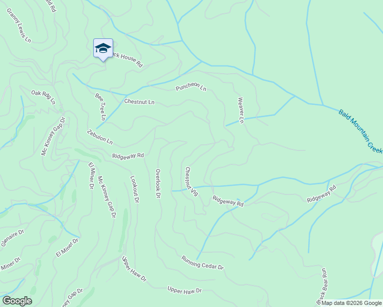 map of restaurants, bars, coffee shops, grocery stores, and more near 135 Chestnut Lane in Mars Hill