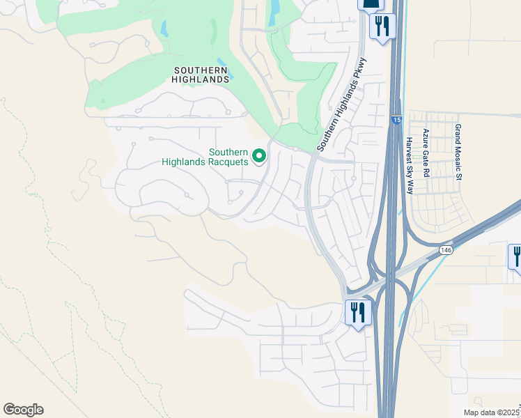map of restaurants, bars, coffee shops, grocery stores, and more near 12308 Kings Eagle Street in Las Vegas