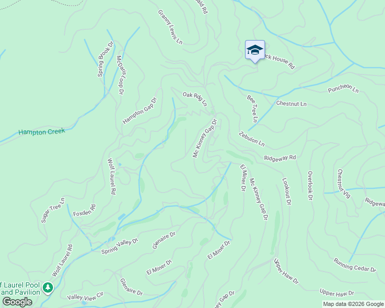 map of restaurants, bars, coffee shops, grocery stores, and more near 1065 Oakridge Lane in Mars Hill
