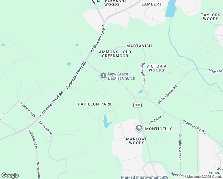 map of restaurants, bars, coffee shops, grocery stores, and more near 2005 Angelwing Court in Raleigh
