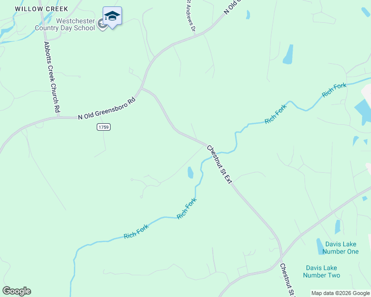 map of restaurants, bars, coffee shops, grocery stores, and more near 200 Cedar Ridge Lane in High Point