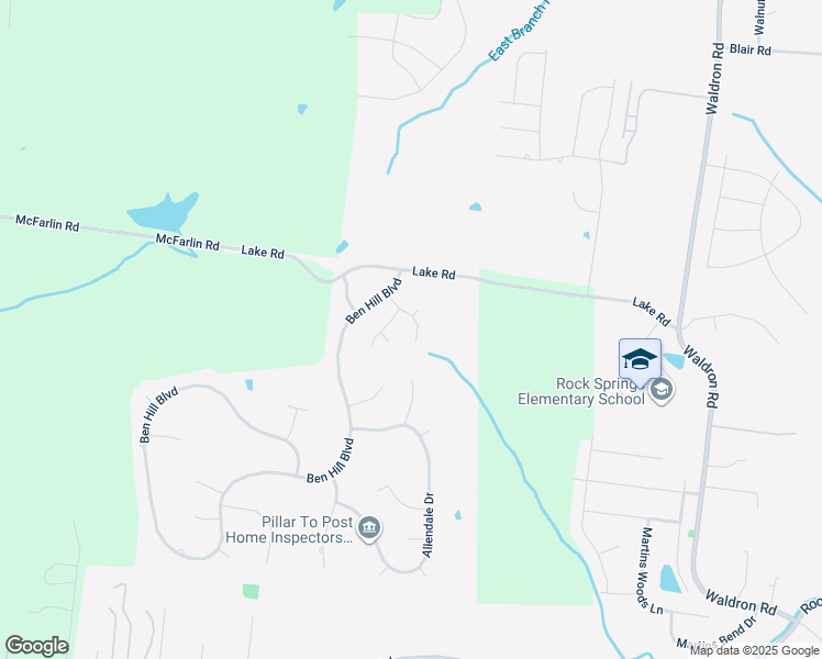 map of restaurants, bars, coffee shops, grocery stores, and more near 1208 Jennings Drive in Nolensville