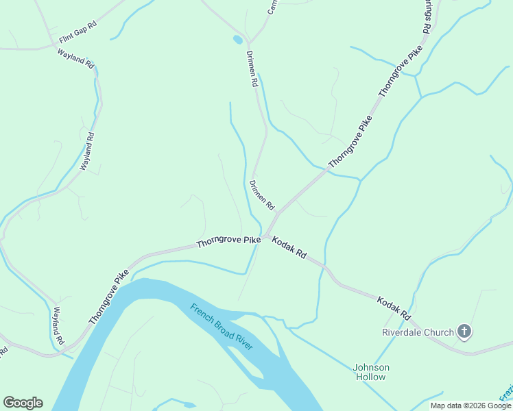 map of restaurants, bars, coffee shops, grocery stores, and more near 7009 Thorngrove Pike in Knoxville