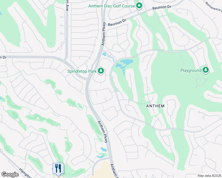 map of restaurants, bars, coffee shops, grocery stores, and more near 117 Emerald Dunes Circle in Henderson