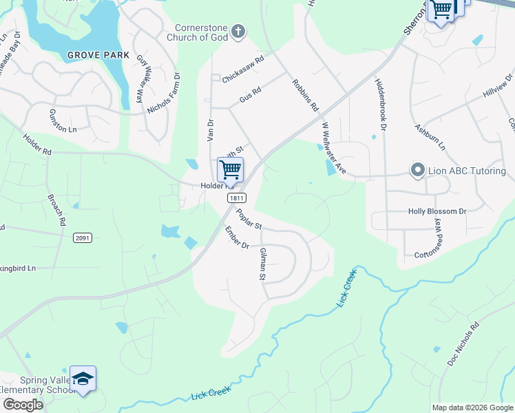 map of restaurants, bars, coffee shops, grocery stores, and more near in Durham