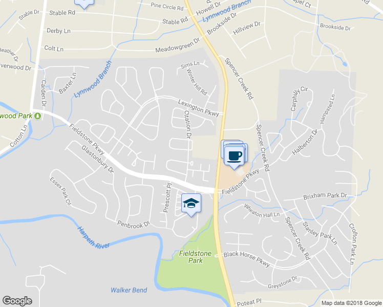 map of restaurants, bars, coffee shops, grocery stores, and more near 100 Ben Brush Circle in Franklin