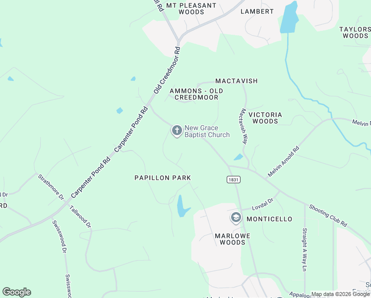 map of restaurants, bars, coffee shops, grocery stores, and more near 2005 Angelwing Court in Raleigh