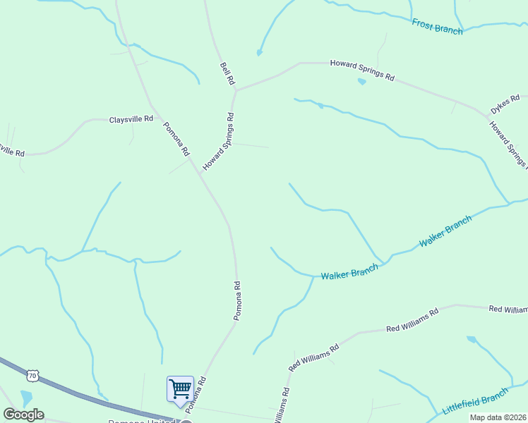 map of restaurants, bars, coffee shops, grocery stores, and more near in Crossville