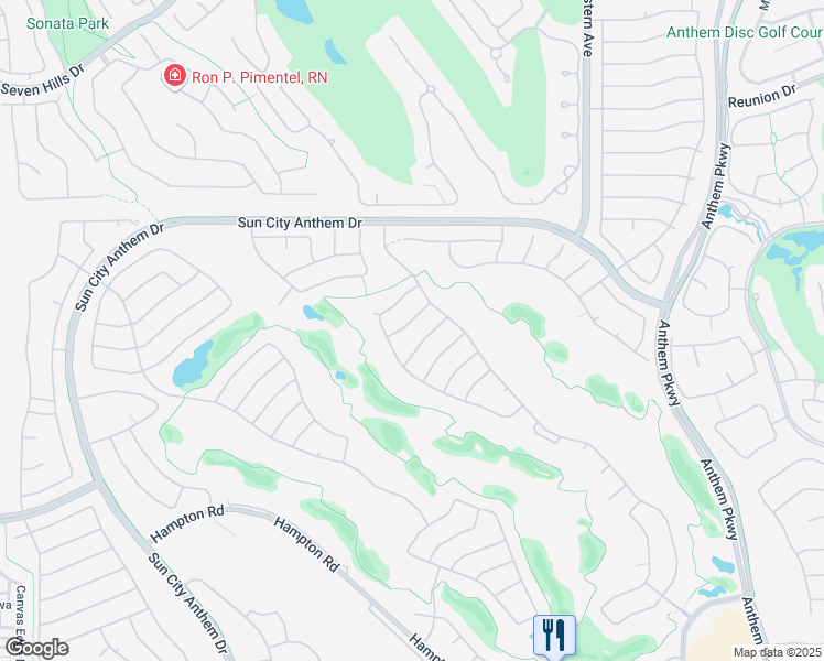 map of restaurants, bars, coffee shops, grocery stores, and more near 2621 Memphis Avenue in Henderson