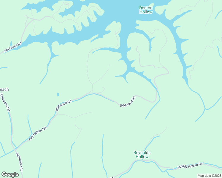 map of restaurants, bars, coffee shops, grocery stores, and more near 2601 Wildwood Road in Dandridge