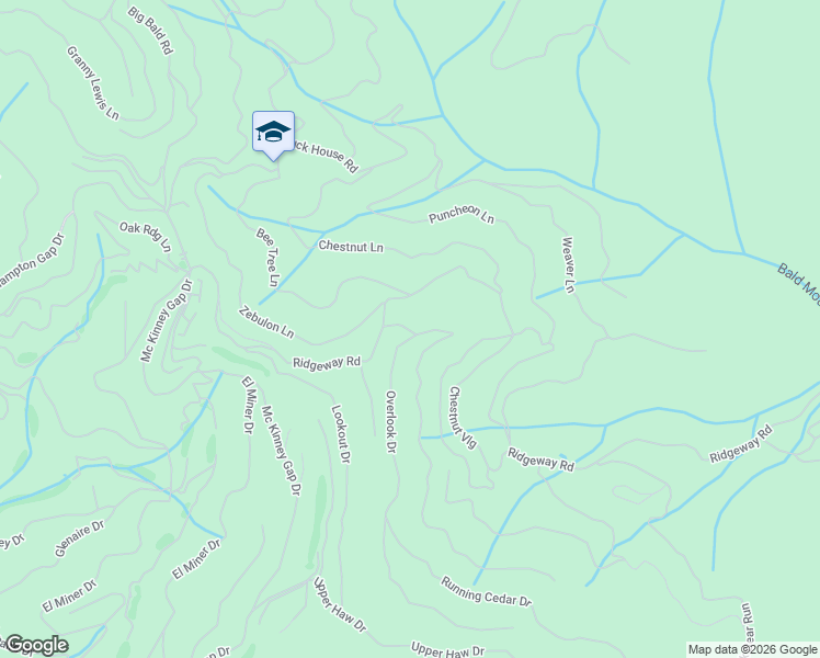 map of restaurants, bars, coffee shops, grocery stores, and more near 4 Overlook Drive in Mars Hill