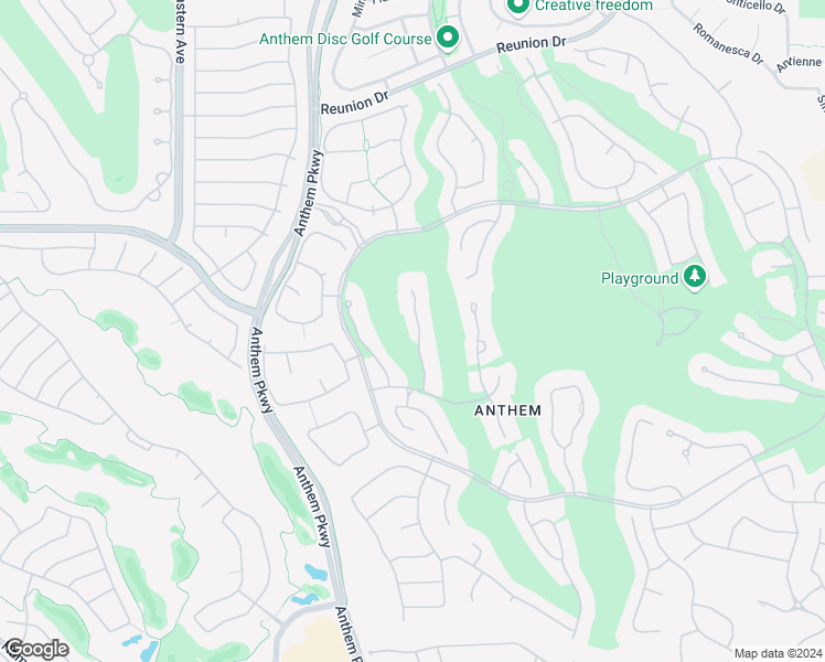map of restaurants, bars, coffee shops, grocery stores, and more near 11 Anthem Pointe Court in Henderson