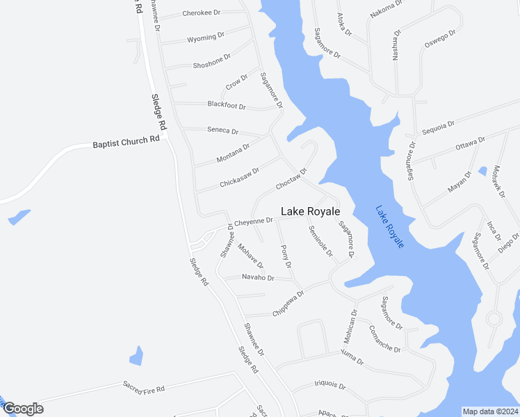 map of restaurants, bars, coffee shops, grocery stores, and more near 122 Choctaw Drive in Louisburg