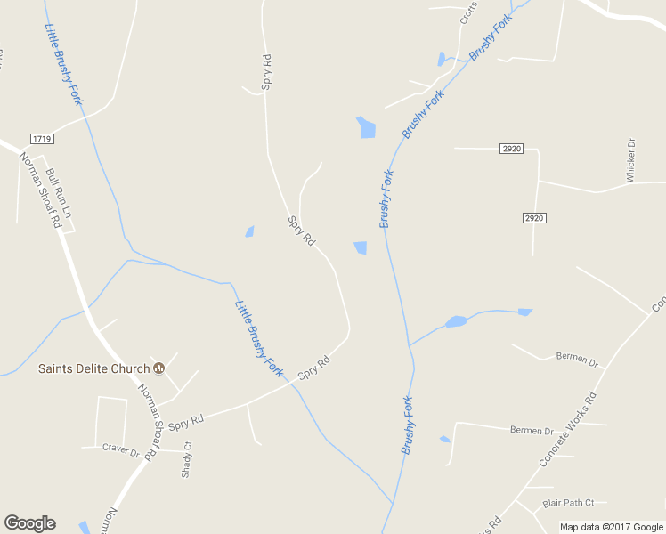 map of restaurants, bars, coffee shops, grocery stores, and more near 905 Spry Road in Winston-Salem