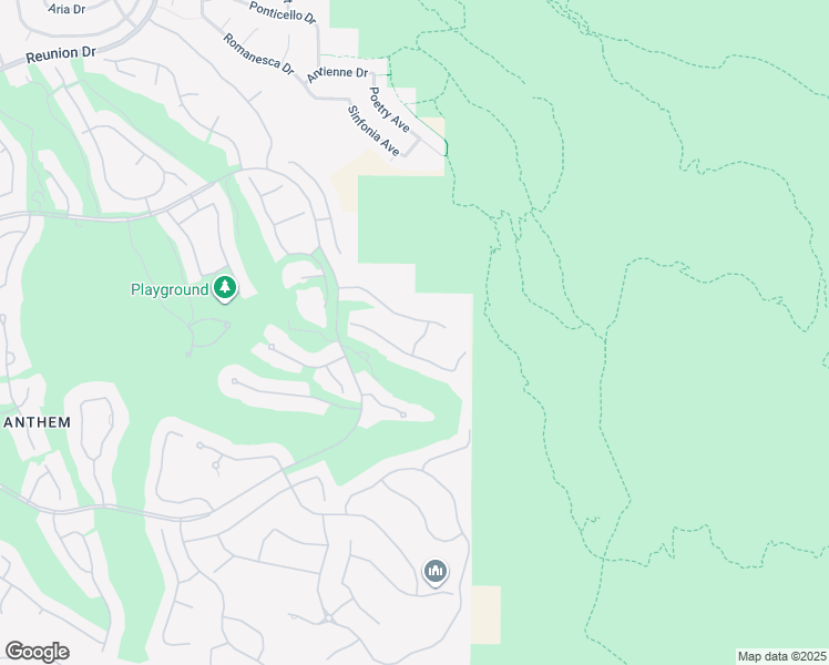 map of restaurants, bars, coffee shops, grocery stores, and more near 3 Palmbrook Lane in Henderson