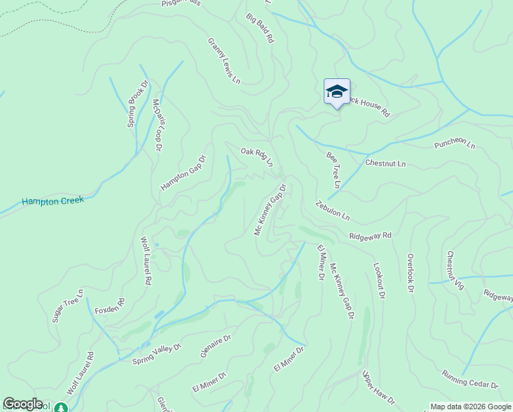 map of restaurants, bars, coffee shops, grocery stores, and more near 1040 Oakridge Lane in Mars Hill