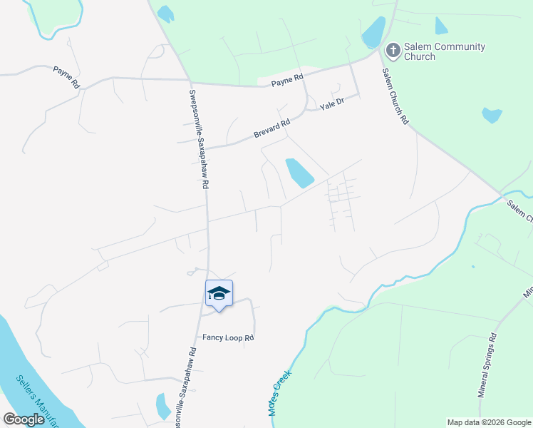 map of restaurants, bars, coffee shops, grocery stores, and more near 1915 Lambert Rd in Graham