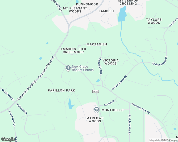 map of restaurants, bars, coffee shops, grocery stores, and more near 12208 Old Creedmoor Road in Raleigh