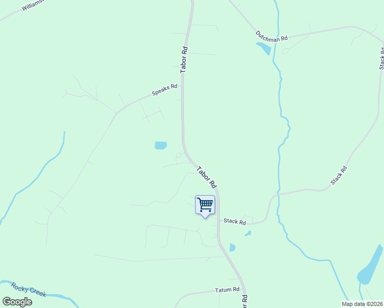 map of restaurants, bars, coffee shops, grocery stores, and more near 999 Tabor Road in Olin