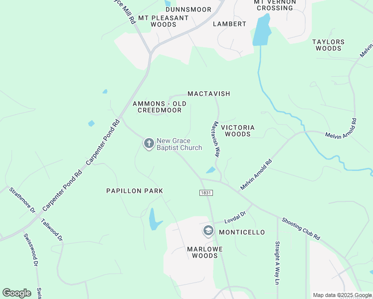 map of restaurants, bars, coffee shops, grocery stores, and more near 12208 Old Creedmoor Road in Raleigh