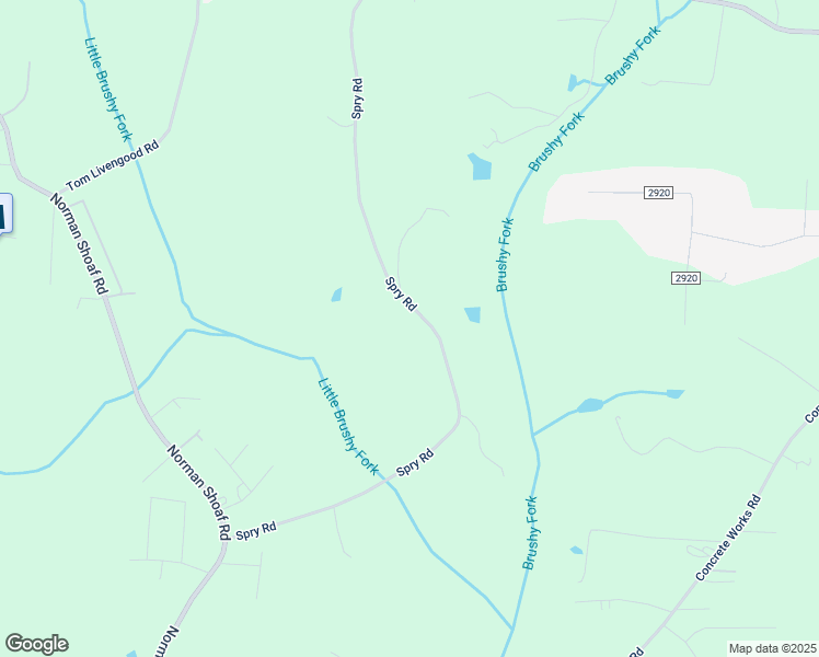 map of restaurants, bars, coffee shops, grocery stores, and more near 905 Spry Road in Winston-Salem