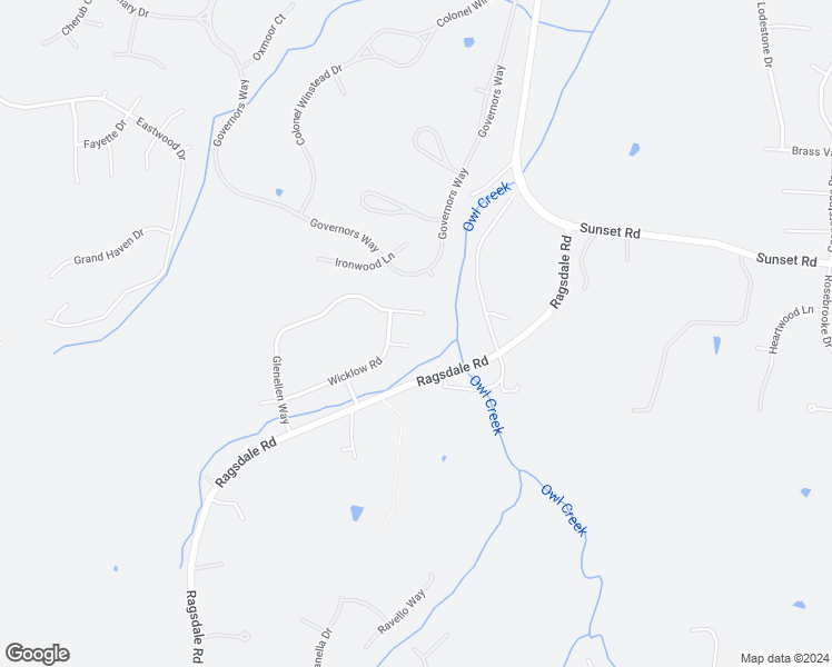 map of restaurants, bars, coffee shops, grocery stores, and more near 1604 Kendale Court in Brentwood
