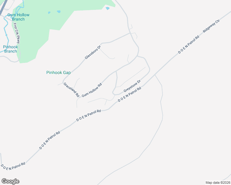 map of restaurants, bars, coffee shops, grocery stores, and more near 145 Greystone Drive in Oak Ridge