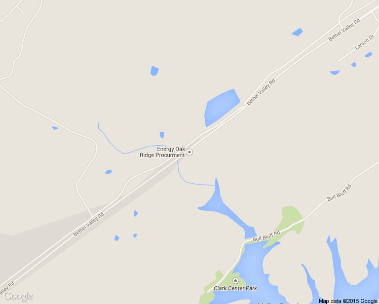 map of restaurants, bars, coffee shops, grocery stores, and more near 1 Bethel Valley Road in Oak Ridge