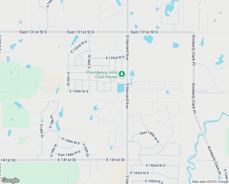 map of restaurants, bars, coffee shops, grocery stores, and more near 13421 South 21st Street in Bixby