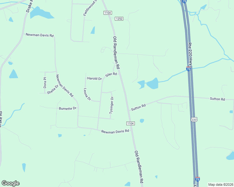 map of restaurants, bars, coffee shops, grocery stores, and more near 1903 Avis Drive in Greensboro