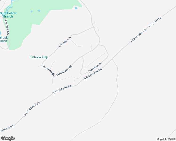 map of restaurants, bars, coffee shops, grocery stores, and more near 128 Greystone Drive in Oak Ridge