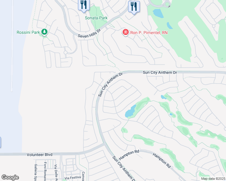 map of restaurants, bars, coffee shops, grocery stores, and more near 1661 Hartley Avenue in Henderson