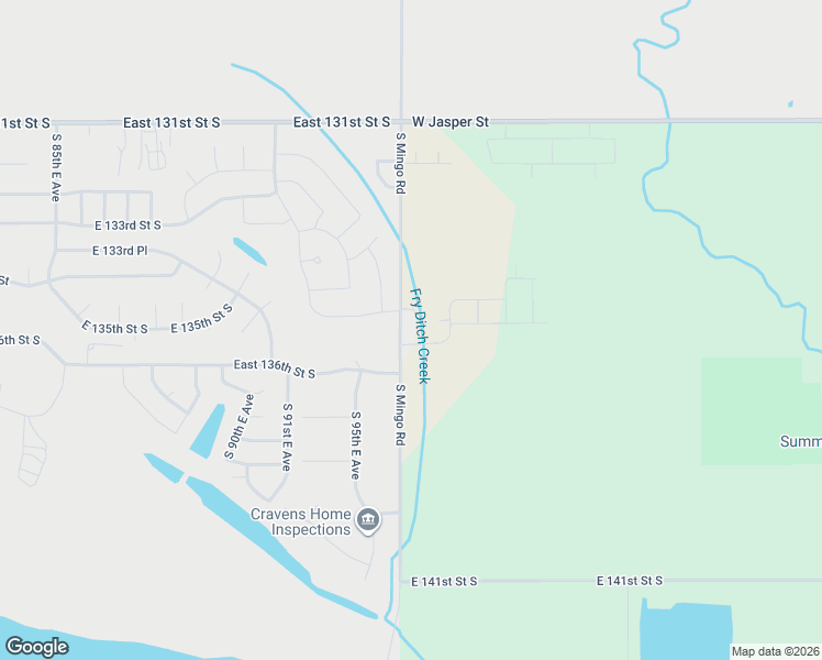 map of restaurants, bars, coffee shops, grocery stores, and more near 13711 South Mingo Road in Bixby