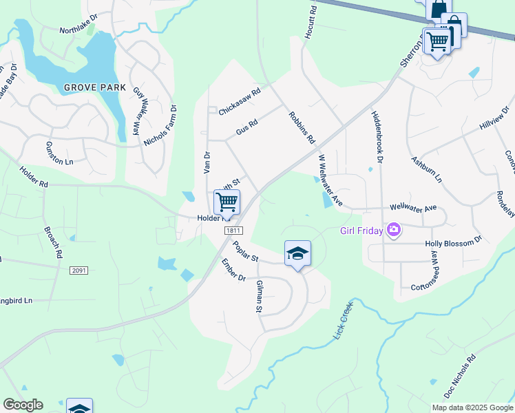 map of restaurants, bars, coffee shops, grocery stores, and more near 322 Junction Road in Durham