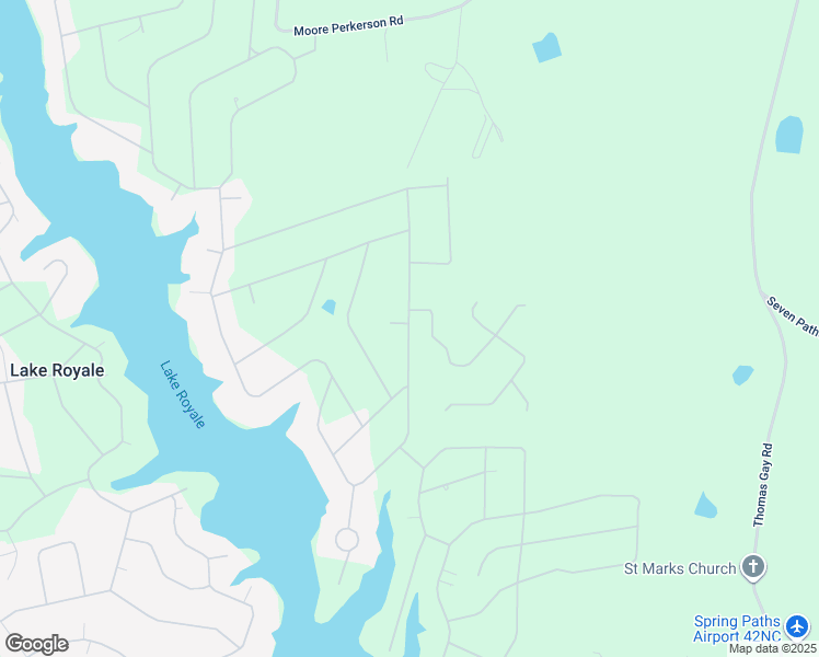 map of restaurants, bars, coffee shops, grocery stores, and more near 103 Redskin Cove in Louisburg