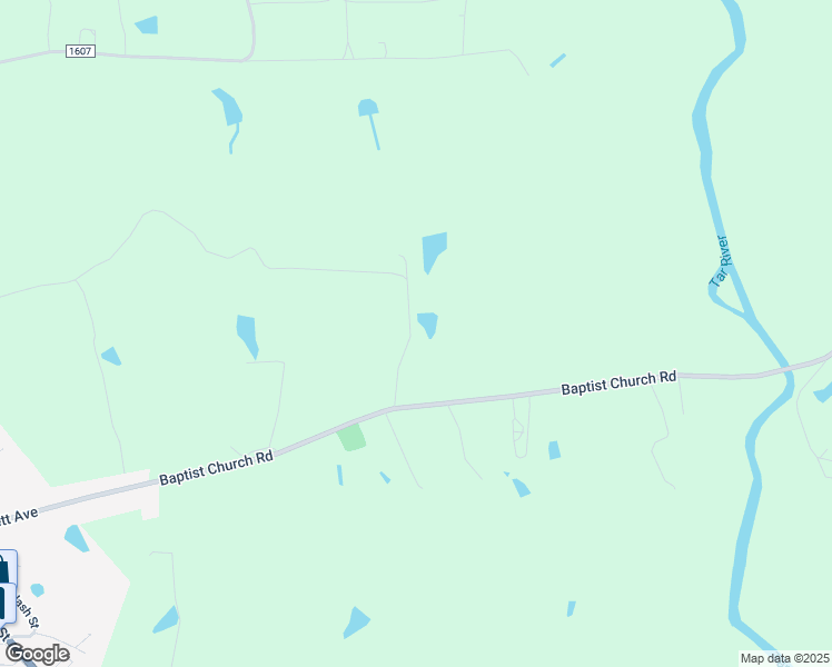 map of restaurants, bars, coffee shops, grocery stores, and more near 72 Wester Way in Bunn