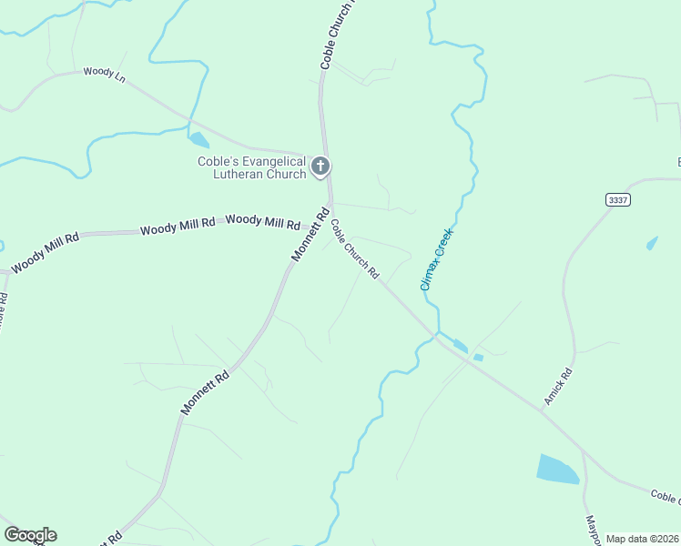 map of restaurants, bars, coffee shops, grocery stores, and more near 5314 Coble Church Road in Julian