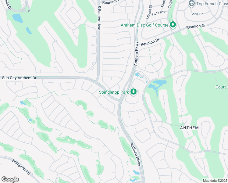 map of restaurants, bars, coffee shops, grocery stores, and more near 2544 Springville Way in Henderson