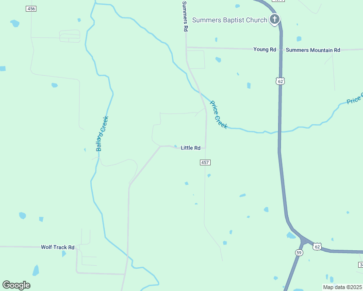 map of restaurants, bars, coffee shops, grocery stores, and more near 11115 Little Road in Summers