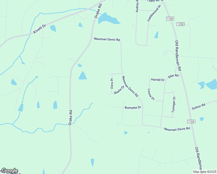 map of restaurants, bars, coffee shops, grocery stores, and more near 5710 Dora Place in Greensboro