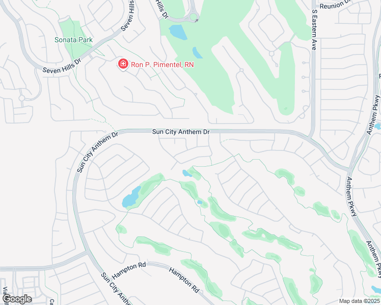 map of restaurants, bars, coffee shops, grocery stores, and more near 1608 Meridian Marks Drive in Henderson