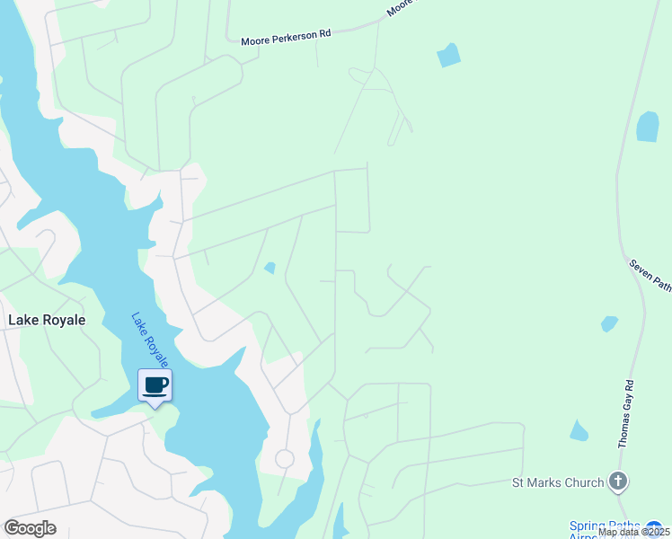 map of restaurants, bars, coffee shops, grocery stores, and more near 214 Sequoia Drive in Louisburg
