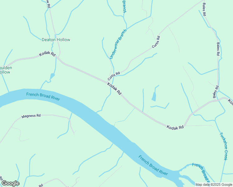map of restaurants, bars, coffee shops, grocery stores, and more near 8514 Kodak Road in Knoxville