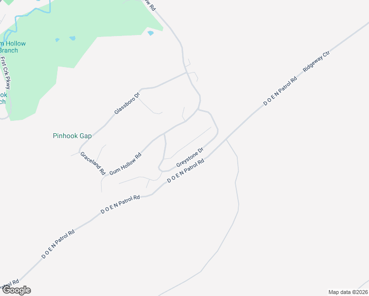 map of restaurants, bars, coffee shops, grocery stores, and more near 112 Greenbriar Lane in Oak Ridge