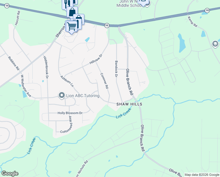 map of restaurants, bars, coffee shops, grocery stores, and more near 637 Conover Road in Durham
