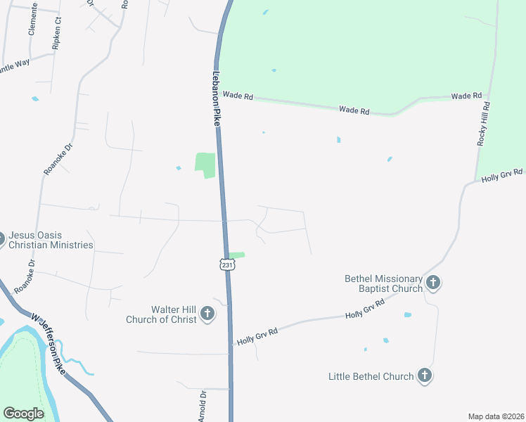 map of restaurants, bars, coffee shops, grocery stores, and more near 116 Amazonway Ridge in Murfreesboro