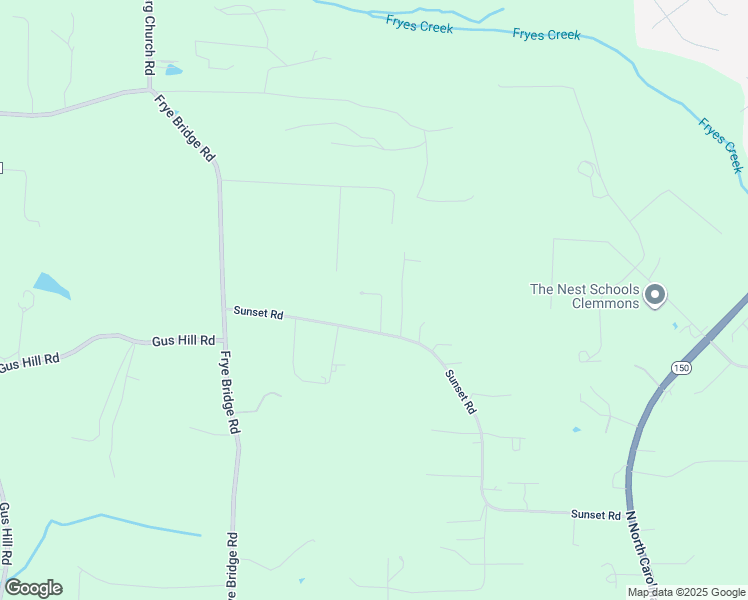 map of restaurants, bars, coffee shops, grocery stores, and more near 175 Silkwind Court in Clemmons