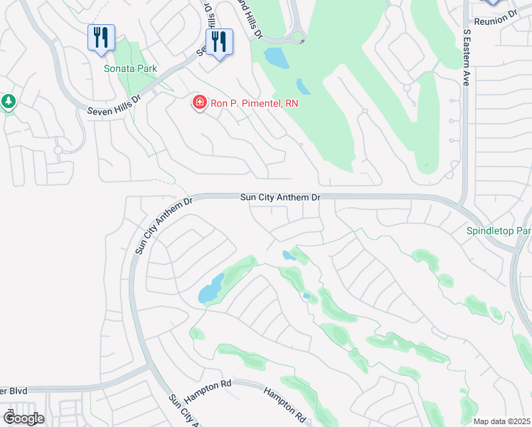 map of restaurants, bars, coffee shops, grocery stores, and more near 1605 Carlisle Corner Court in Henderson
