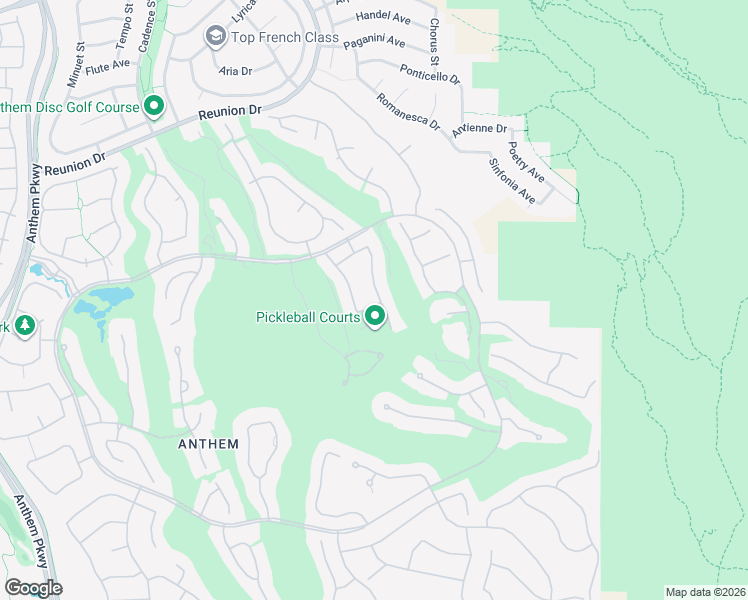 map of restaurants, bars, coffee shops, grocery stores, and more near 8 Shade Valley Lane in Henderson